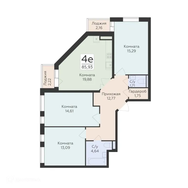 Квартира в ЖК "Квартал-45"