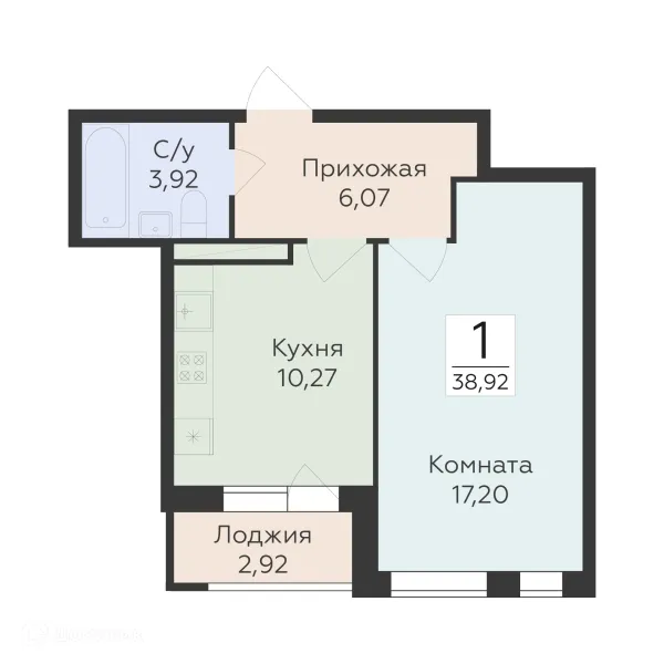 Квартира в ЖК "Квартал-45"