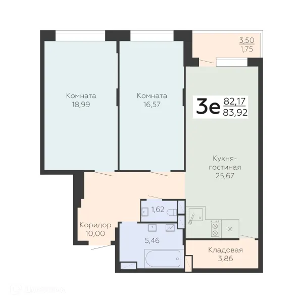 Квартира в ЖК Зарядье