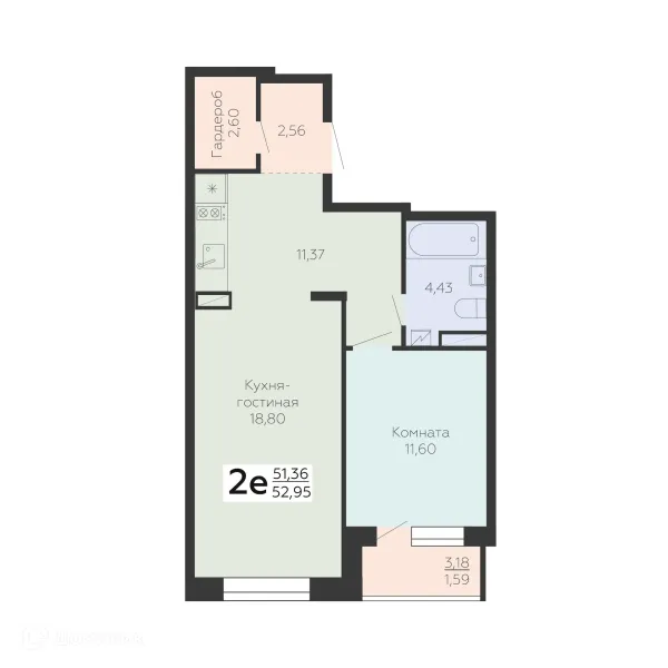 Квартира в ЖК Зарядье