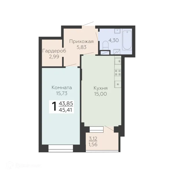 Квартира в ЖК Зарядье