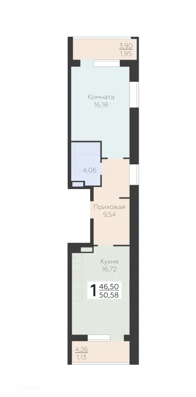 Квартира в ЖК Зарядье