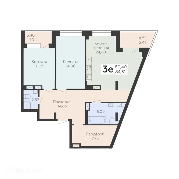 Квартира в ЖК Зарядье