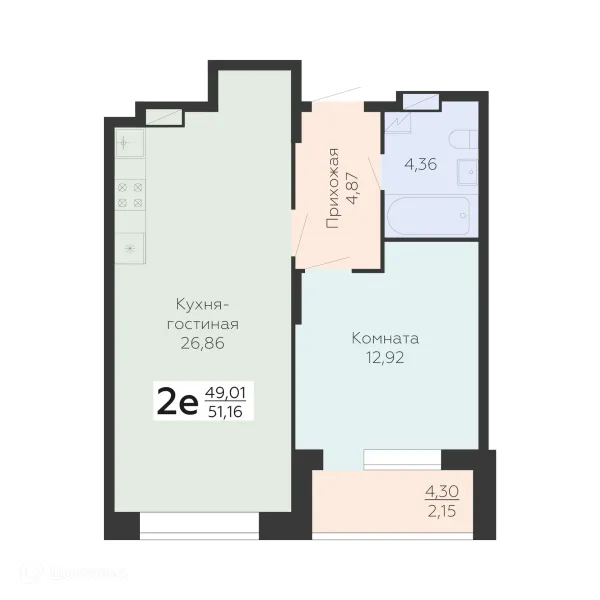 Квартира в ЖК Зарядье