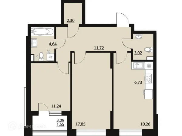 Квартира в ЖК "Бунин"