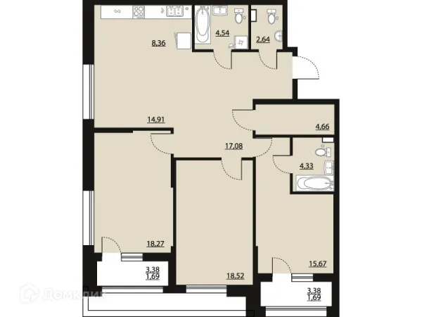 Квартира в ЖК "Бунин"