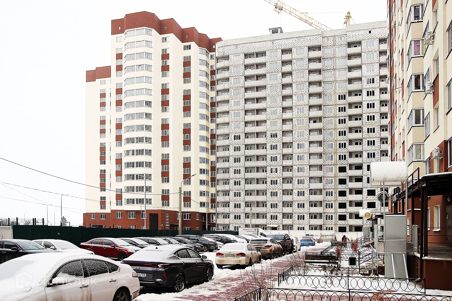 Планировка 1-комнатной квартиры 55.3 м² в ЖК "Донские просторы", г. Воронеж — фото 3