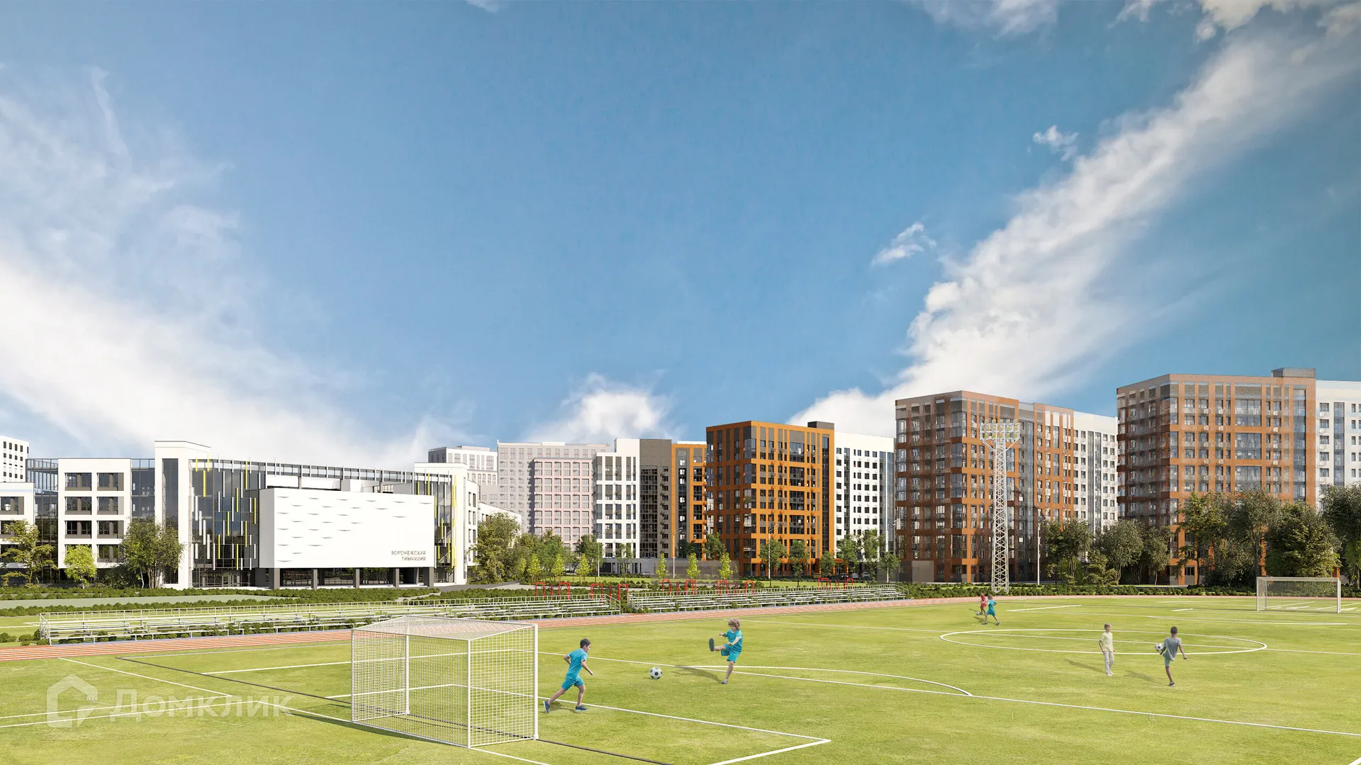 Планировка 2-комнатной квартиры 49.3 м² в ЖК Ритм, г. Воронеж — фото 12