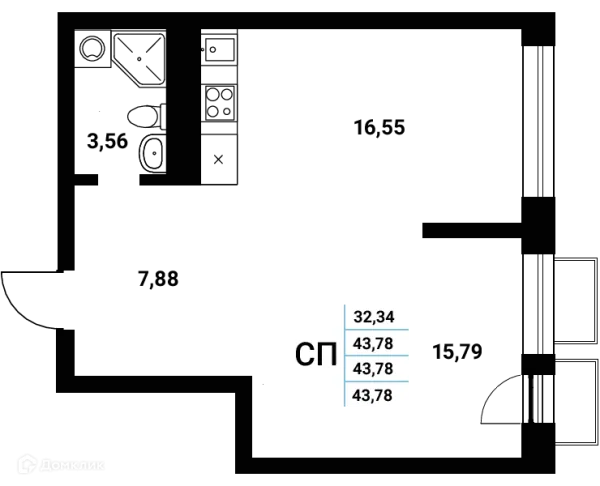 Квартира в ЖК Z-town (Зет-таун)