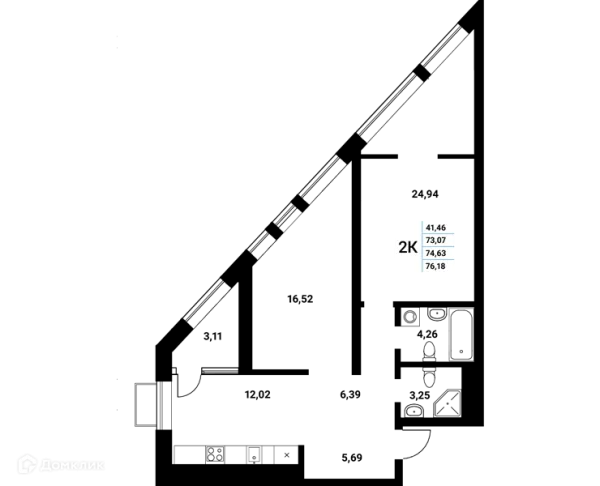 Квартира в ЖК Z-town (Зет-таун)