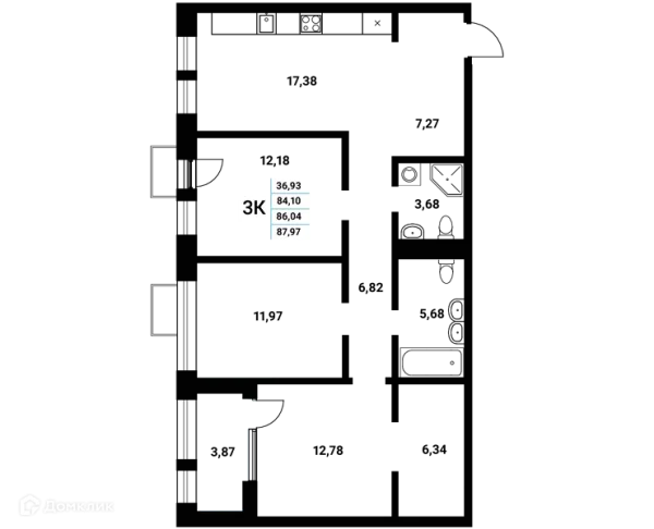 Квартира в ЖК Z-town (Зет-таун)