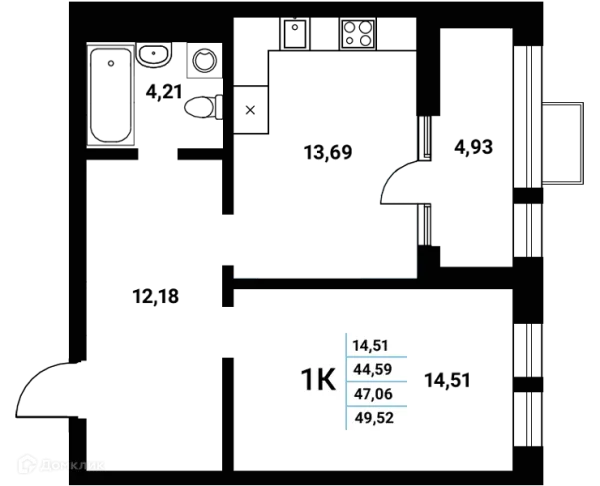 Квартира в ЖК Z-town (Зет-таун)