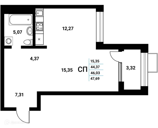 Квартира в ЖК Z-town (Зет-таун)