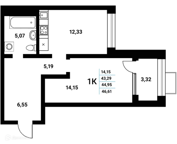 Квартира в ЖК Z-town (Зет-таун)