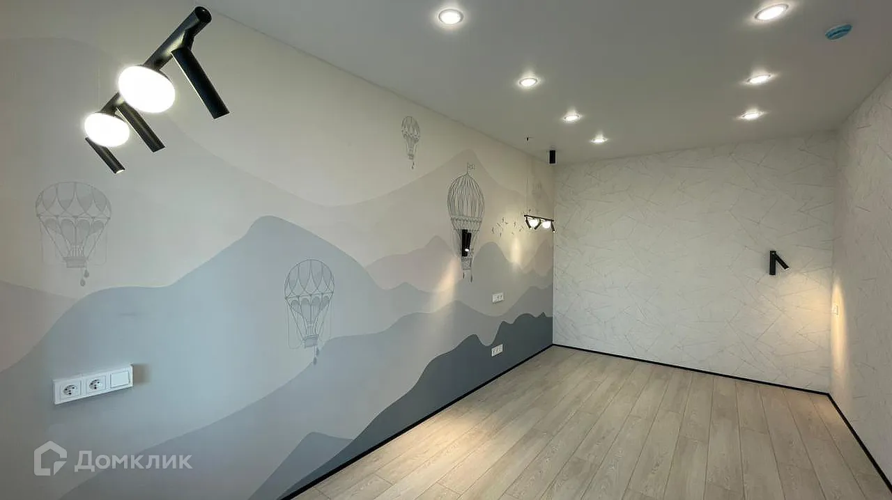 Планировка 2-комнатной квартиры 62.31 м² в ЖК Z-town (Зет-таун), г. Воронеж — фото 2