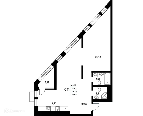 Квартира в ЖК Z-town (Зет-таун)