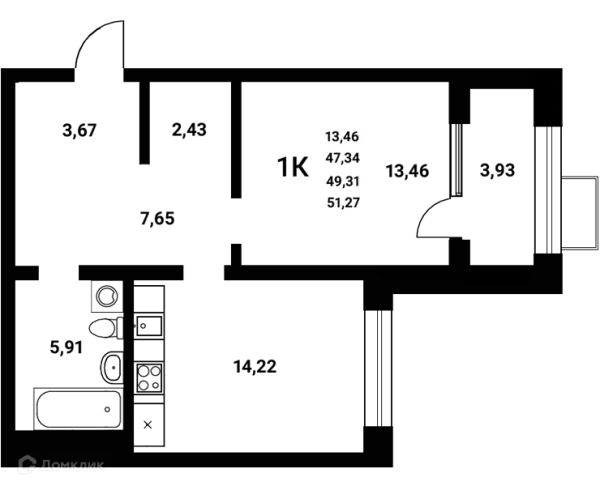 Квартира в ЖК Z-town (Зет-таун)