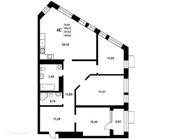 Квартира в ЖК Z-town (Зет-таун)