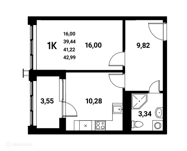 Квартира в ЖК Z-town (Зет-таун)