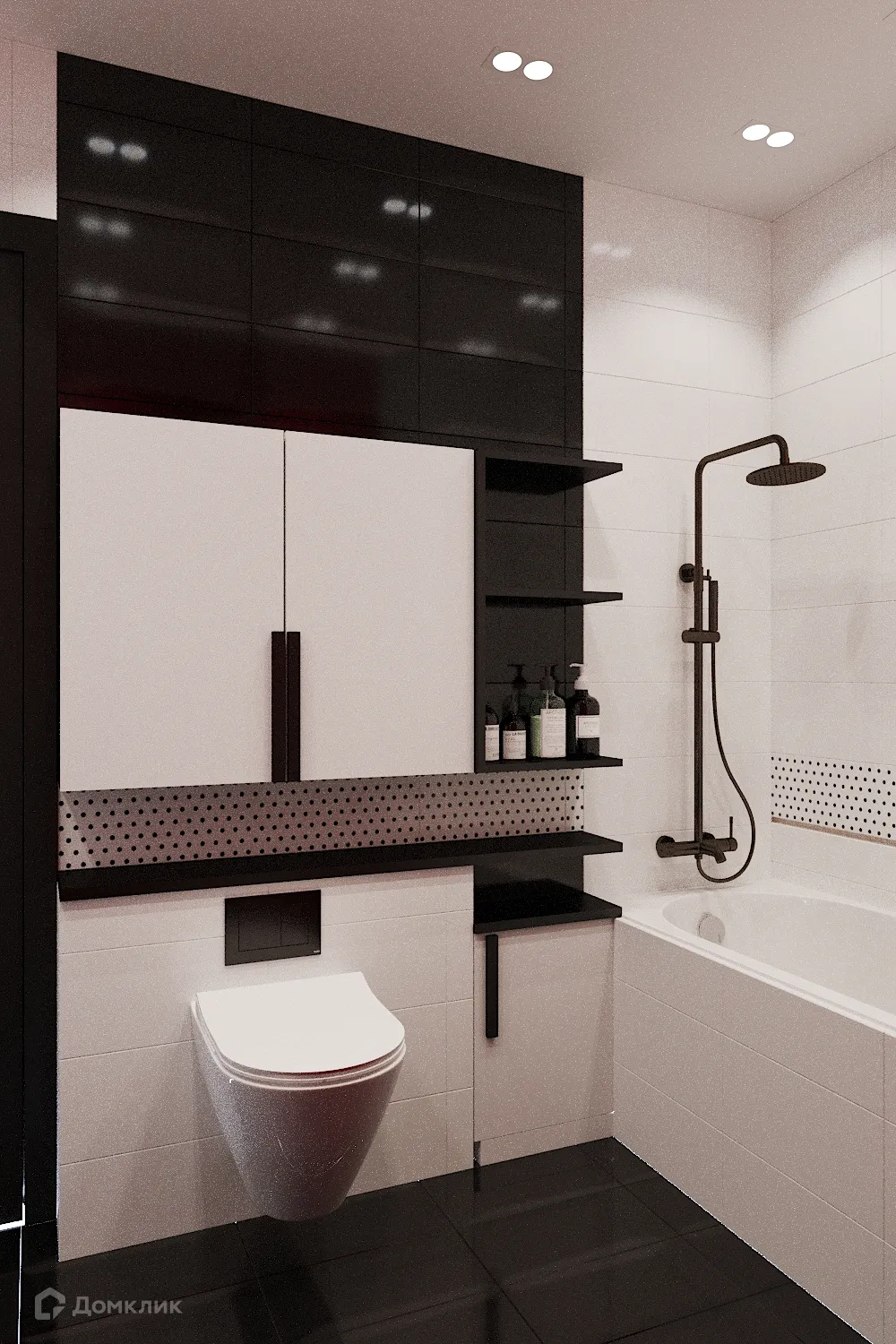 Планировка 3-комнатной квартиры 85.92 м² в ЖК Z-town (Зет-таун), г. Воронеж — фото 5