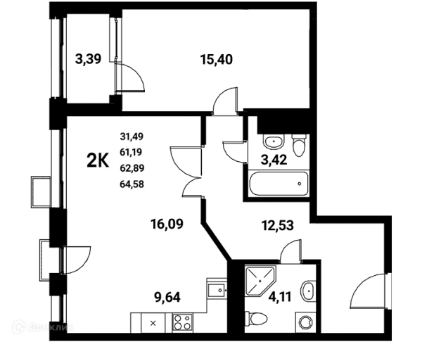 Квартира в ЖК Z-town (Зет-таун)