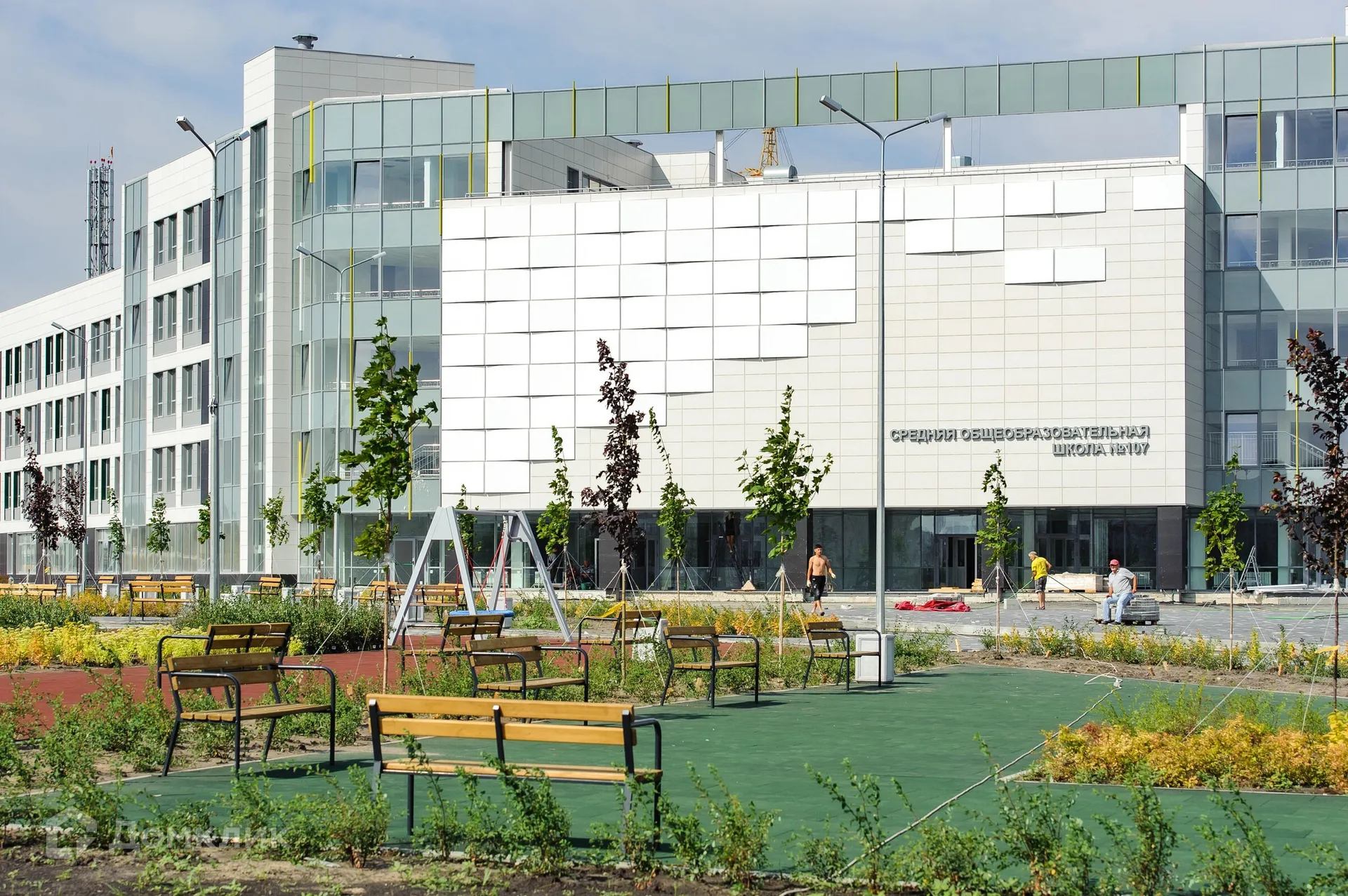 Планировка 2-комнатной квартиры 78.1 м² в ЖК Джаз, г. Воронеж — фото 16