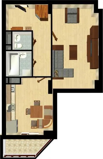 Фото квартиры в ЖК "Донские просторы"