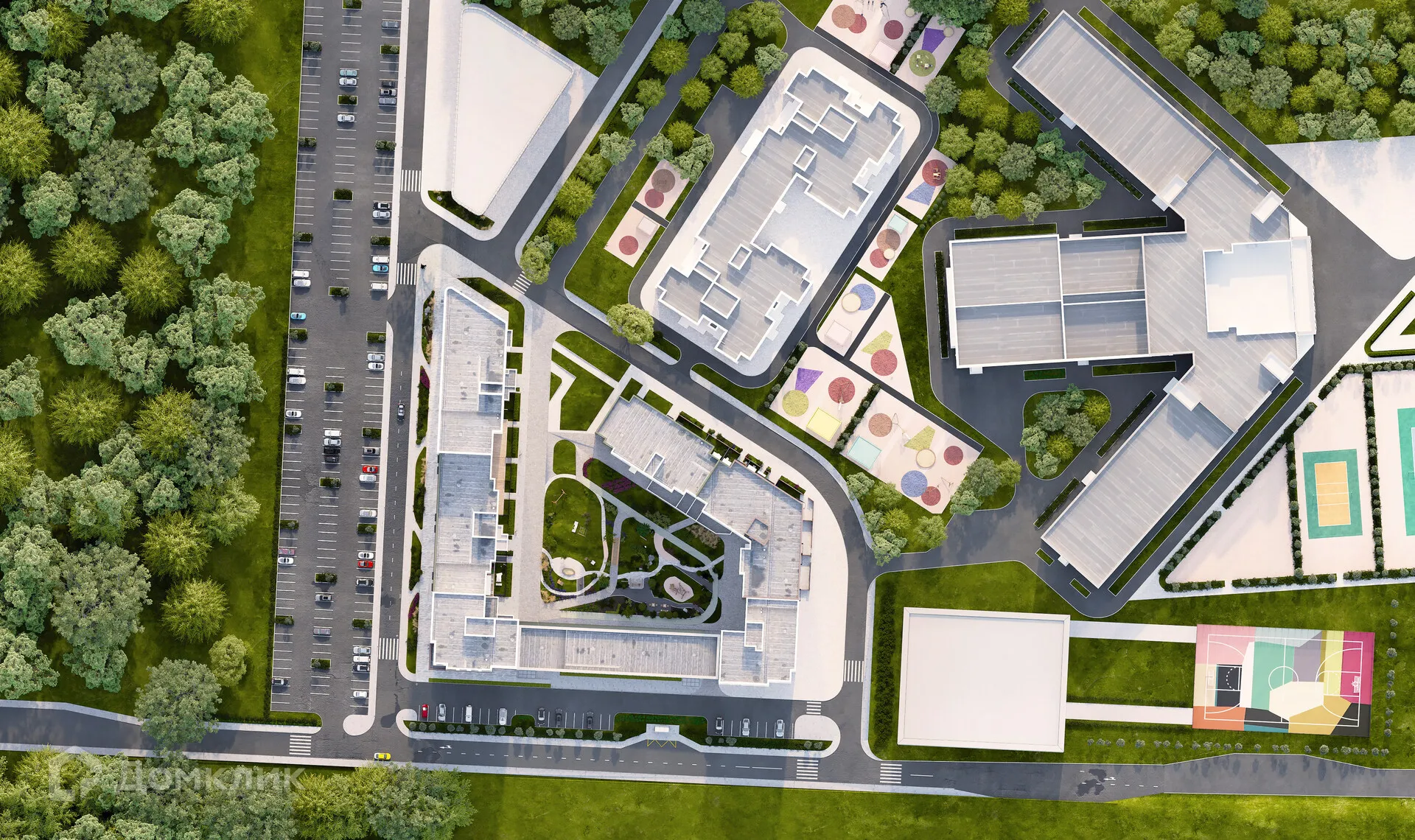 Планировка 2-комнатной квартиры 62.1 м² в ЖК Джаз, г. Воронеж — фото 65