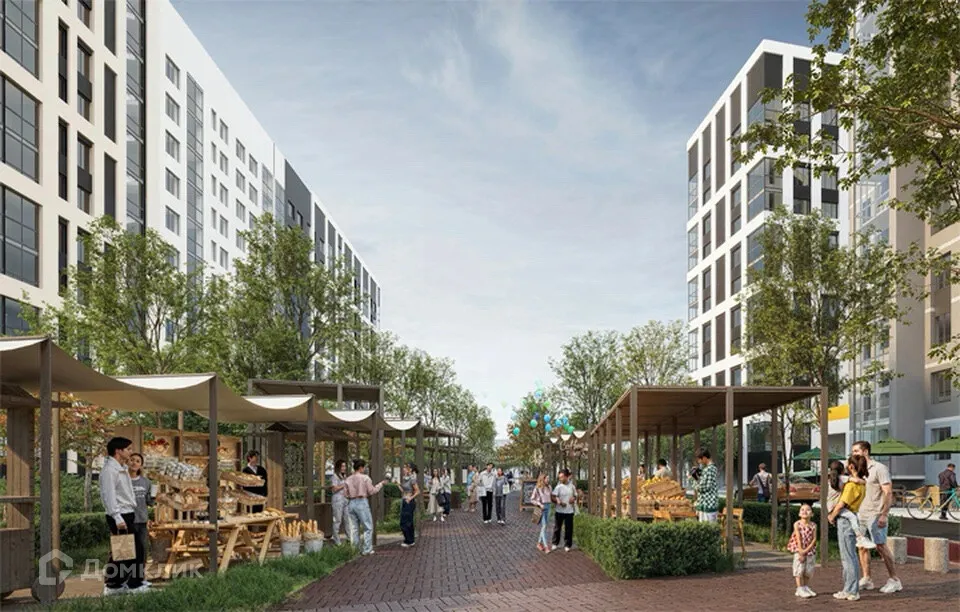 Планировка 1-комнатной квартиры 76.3 м² в ЖК Джаз, г. Воронеж — фото 22