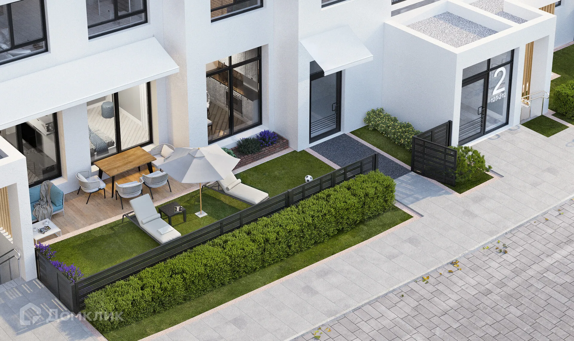 Планировка 1-комнатной квартиры 76.3 м² в ЖК Джаз, г. Воронеж — фото 67