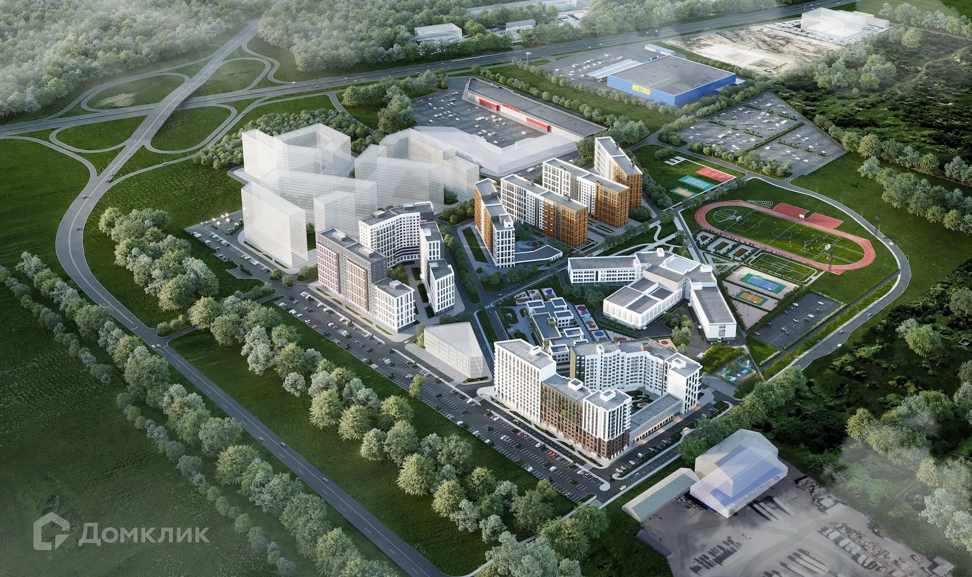 Планировка 2-комнатной квартиры 77.7 м² в ЖК Джаз, г. Воронеж — фото 7