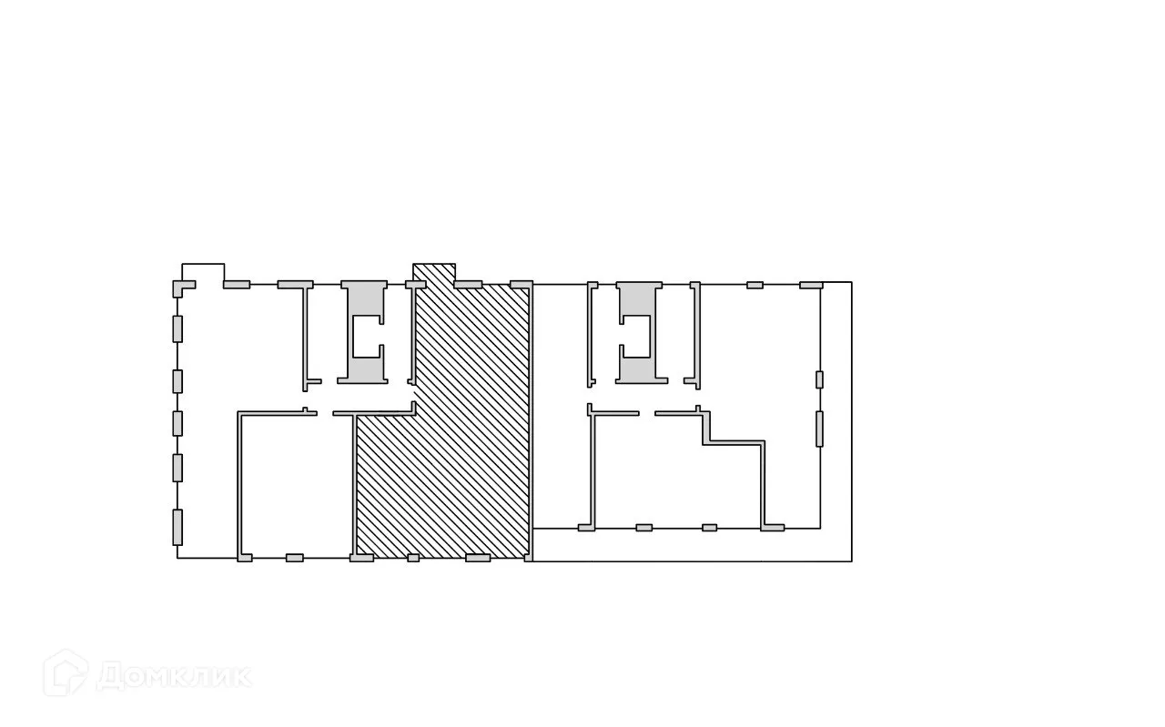 Планировка 4-комнатной квартиры 138.85 м² в ЖК Клубный дом "905", г. Улан-Удэ — фото 6