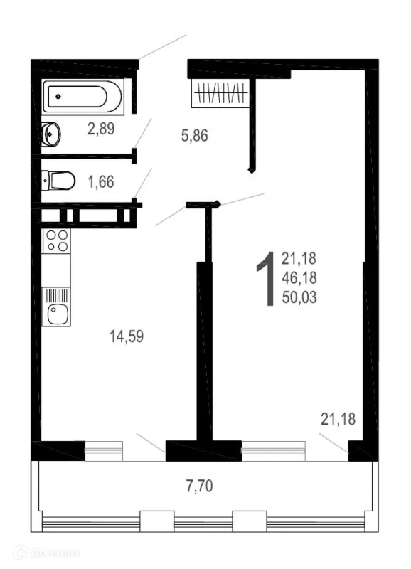 Квартира в ЖК Никитин