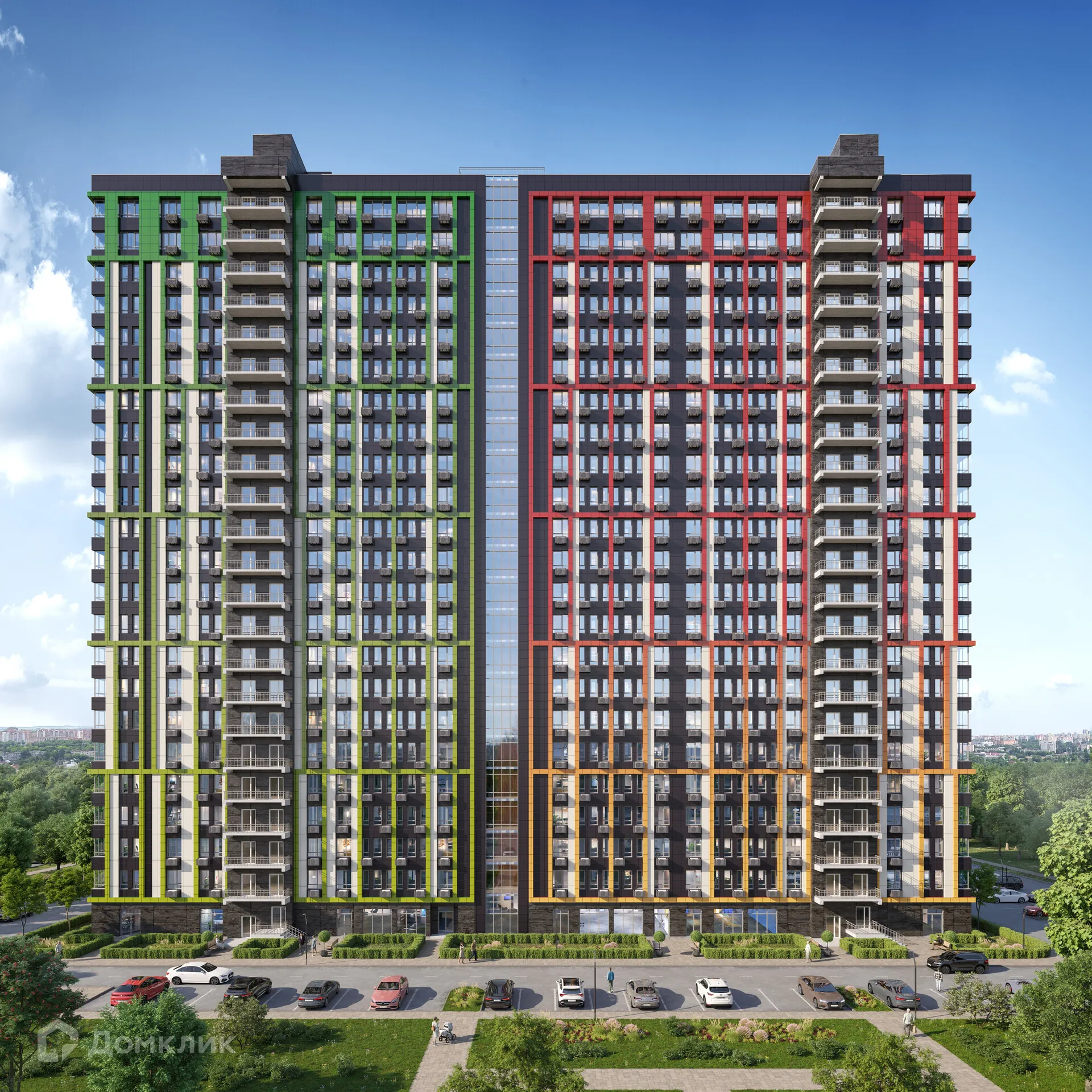 Планировка 2-комнатной квартиры 65.44 м² в ЖК ОМЕГА, г. Волгоград — фото 9