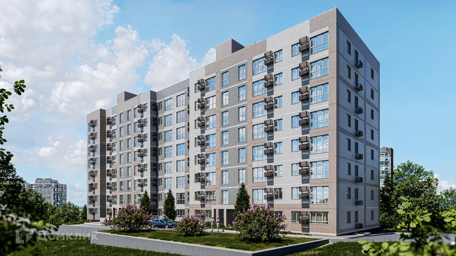 Планировка 2-комнатной квартиры 53.47 м² в ЖК Гармония, г. Волгоград — фото 5