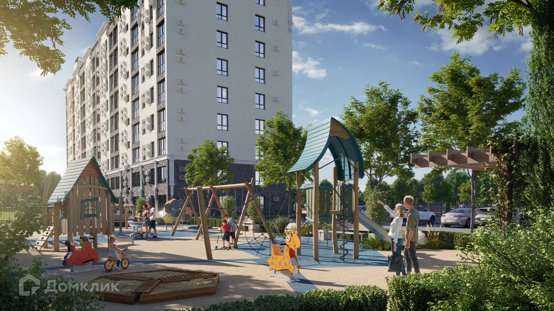 Планировка 3-комнатной квартиры 99.55 м² в ЖК ОНЕГИН, г. Волгоград — фото 6