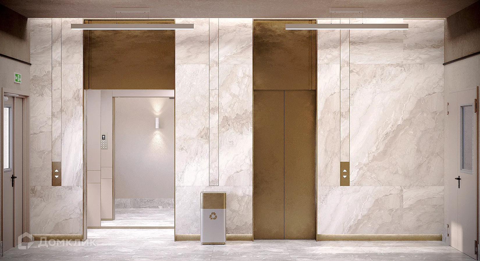 Планировка 1-комнатной квартиры 45.6 м² в ЖК Маяк на Двинской, г. Волгоград — фото 16