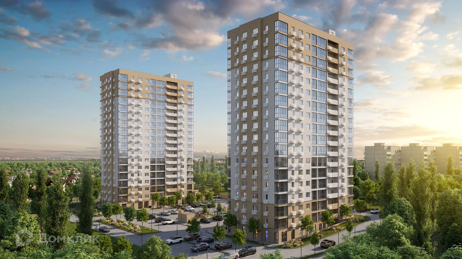 Планировка 3-комнатной квартиры 71.46 м² в ЖК ДУЭТ, г. Волгоград — фото 7