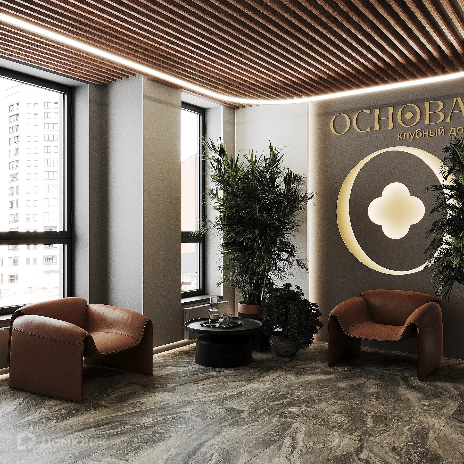 Планировка 2-комнатной квартиры 67.53 м² в ЖК ОСНОВА, г. Волгоград — фото 12