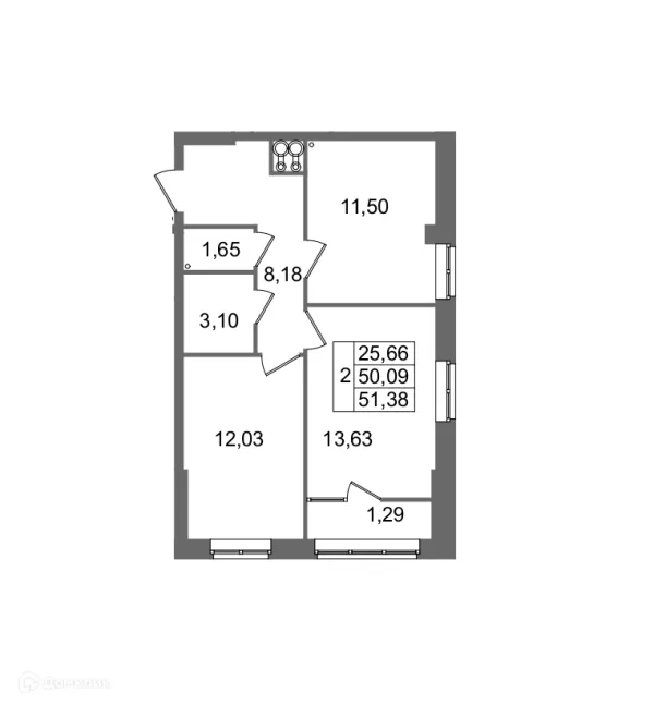 Квартира в ЖК Гармония