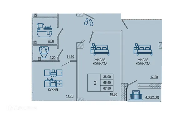 Квартира в ЖК Петровский парк