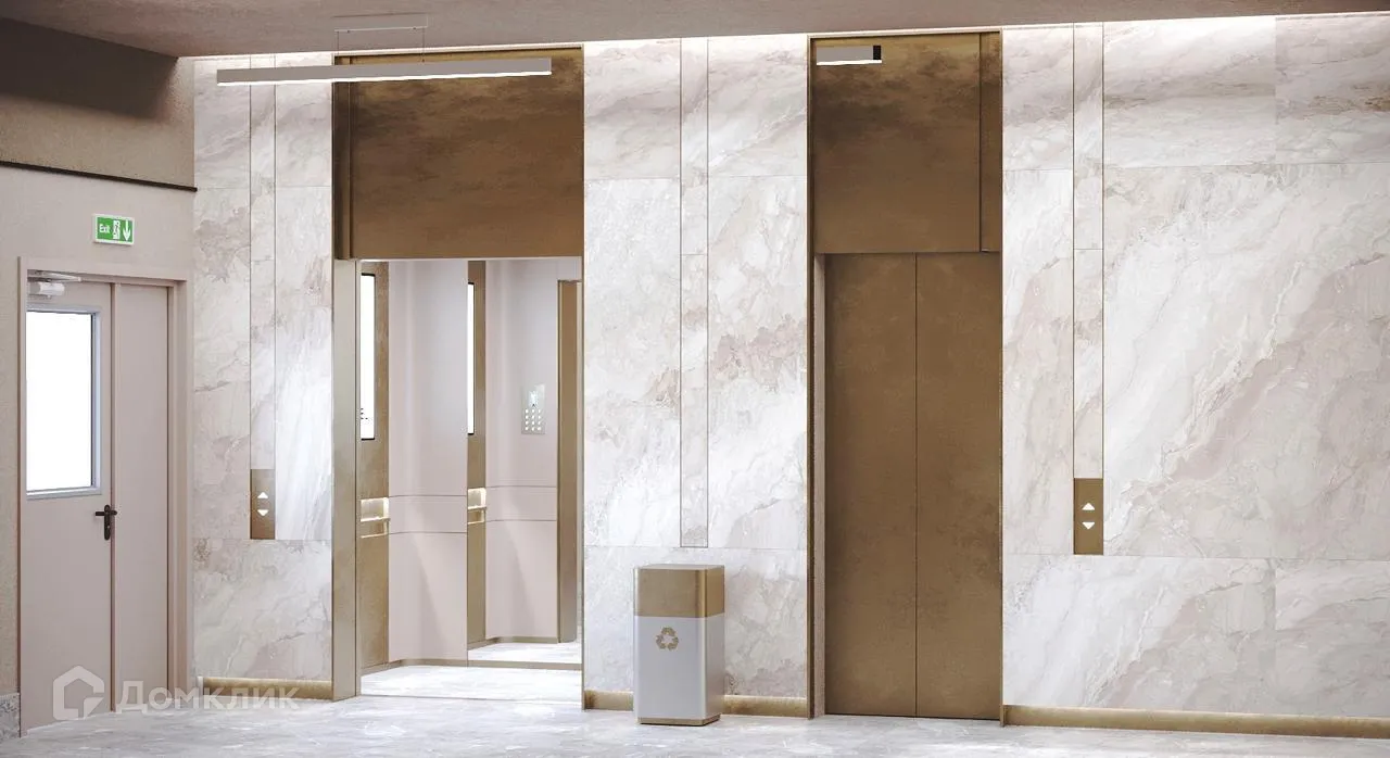 Планировка 1-комнатной квартиры 45.3 м² в ЖК Маяк на Двинской, г. Волгоград — фото 3