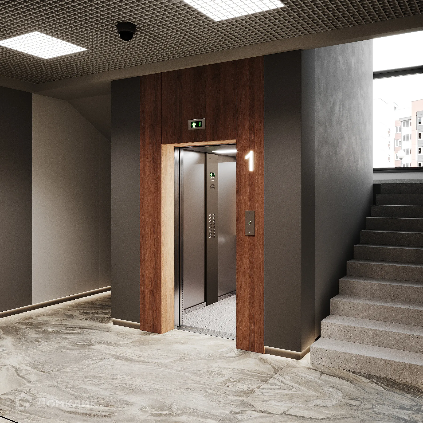 Планировка 1-комнатной квартиры 47.51 м² в ЖК ОСНОВА, г. Волгоград — фото 15