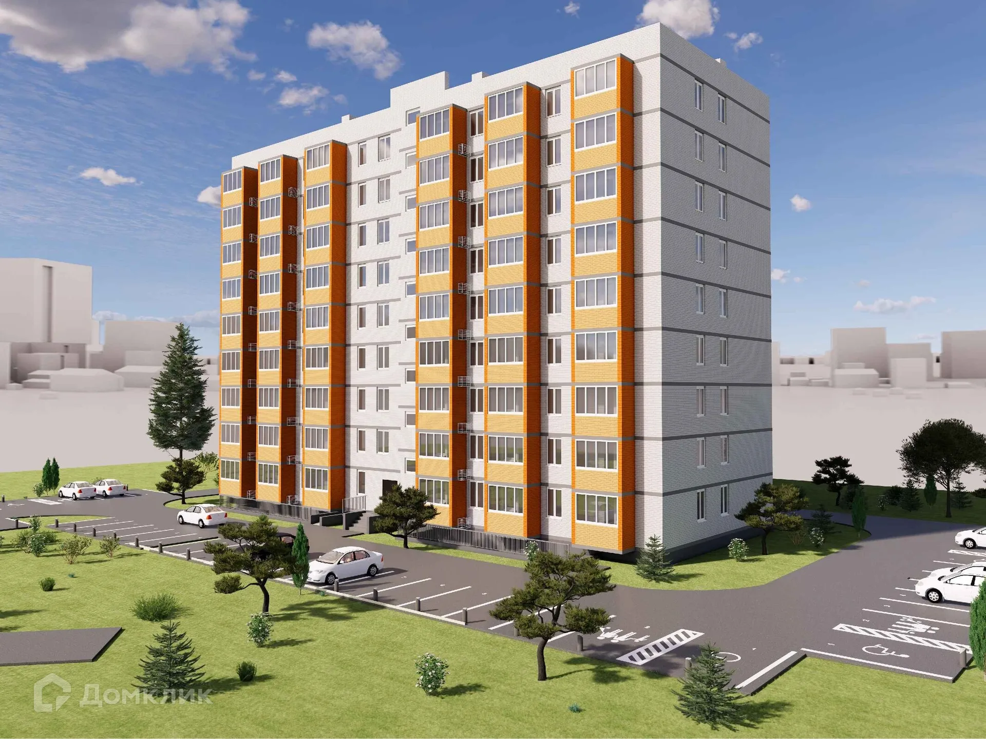 Планировка 1-комнатной квартиры 36.22 м² в ЖК по улице Полины Осипенко, г. Волгоград — фото 5