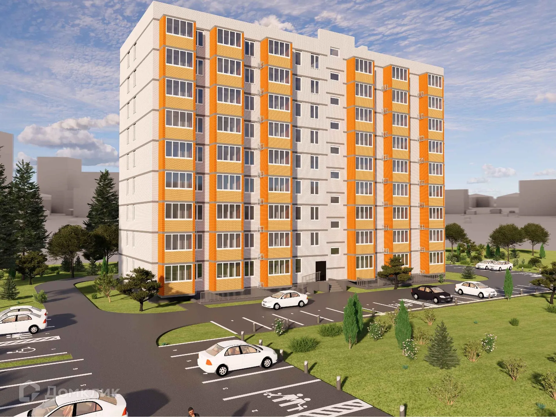 Планировка 1-комнатной квартиры 36.22 м² в ЖК по улице Полины Осипенко, г. Волгоград — фото 6