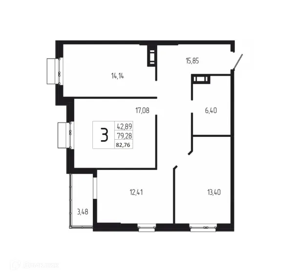 Квартира в ЖК ДУЭТ