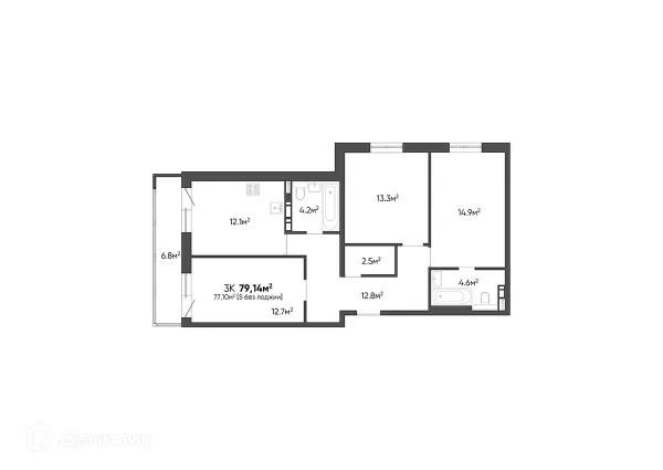 Квартира в ЖК Квартал