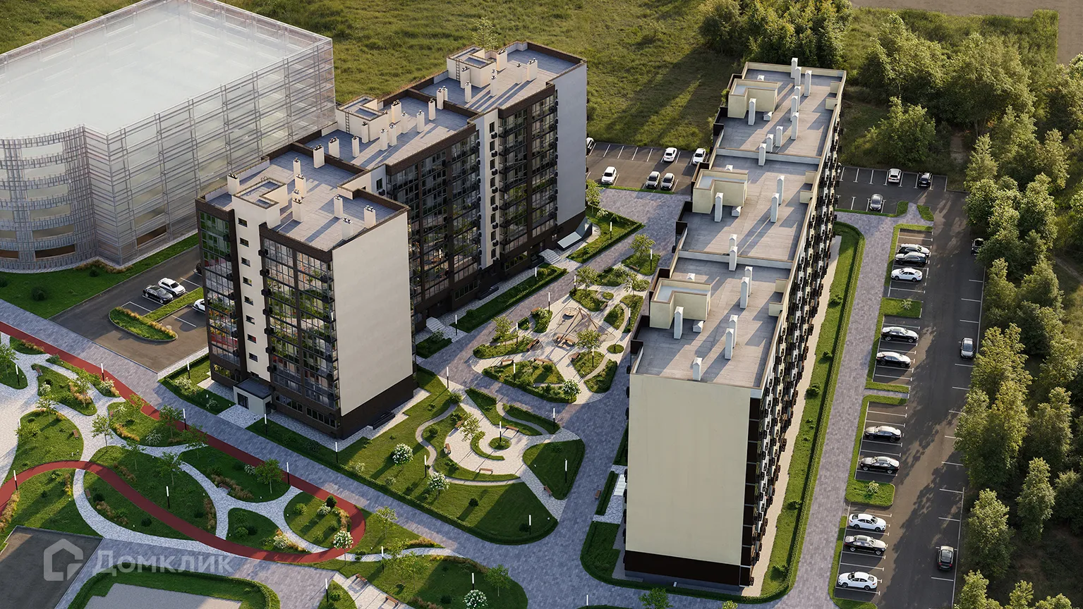 Планировка 3-комнатной квартиры 79.14 м² в ЖК Квартал, г. Волгоград — фото 5