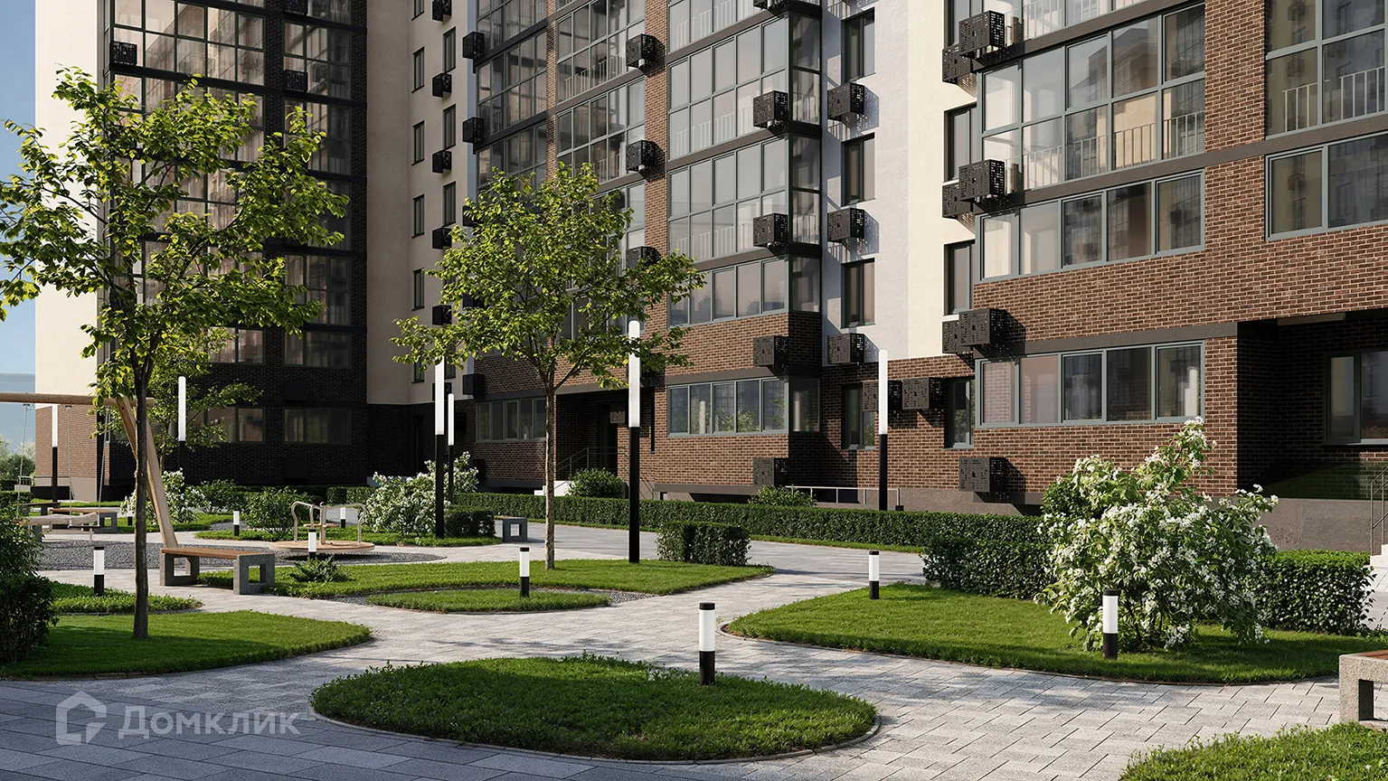 Планировка 3-комнатной квартиры 79.14 м² в ЖК Квартал, г. Волгоград — фото 6