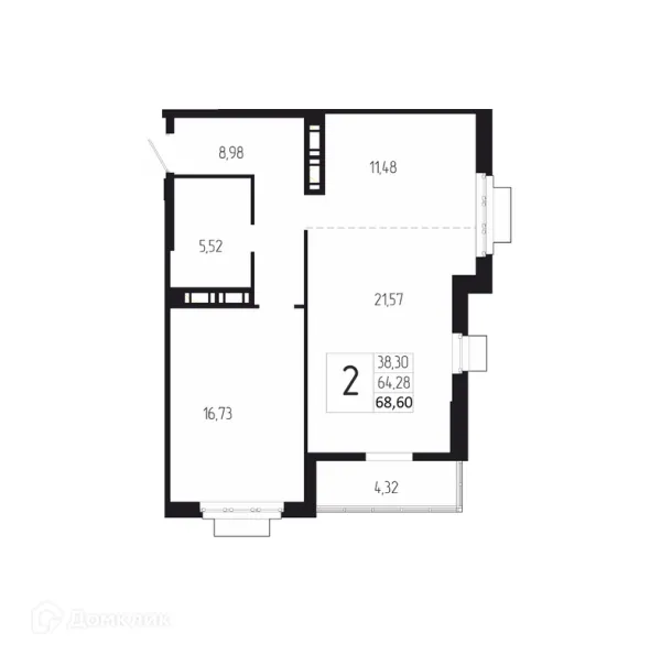 Квартира в ЖК ДУЭТ